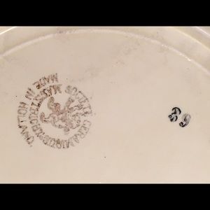 Flowered plate